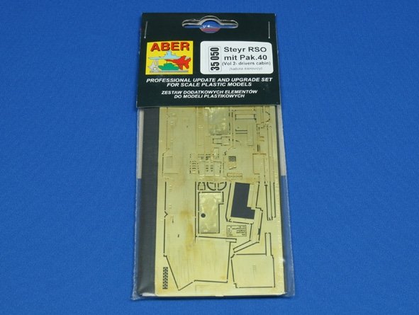 Aber 35050 Steyr RSO mit Pak.40 (cabine du conducteur) (ITA) (1/35) – immagine 3