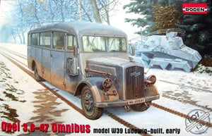 Roden 807 Opel 3.6-47 Omnibus, modèle w39 construit par Ludewig (1/35)