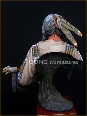Figurine miniature Young Miniatures YH1818 Indien Sioux 1/10 – immagine 8