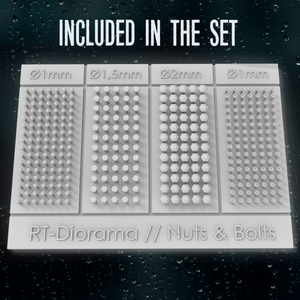 RT-Diorama 35651 3D Resin Print: Nuts and Bolts 1/35 – zdjęcie 2