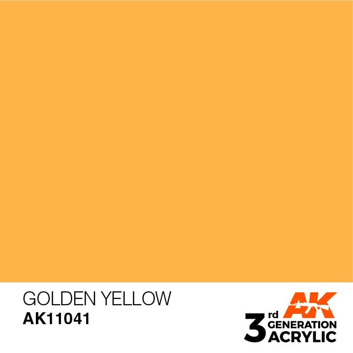 AK Interactive AK11041 Jaune doré 17 ml