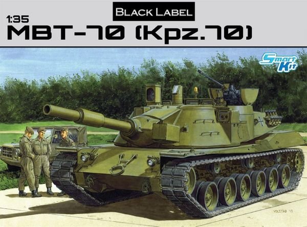 Dragon 3550 MBT 70 (KPz 70) (1/35) 