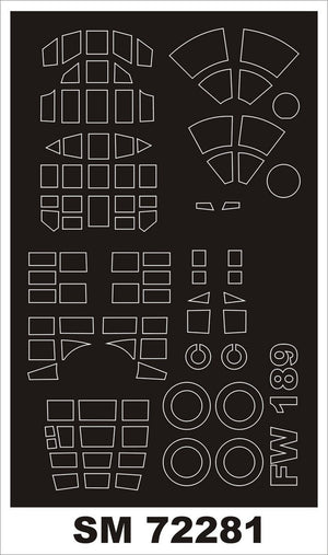 Montex SM72281 Fw 189 ICM 1/72