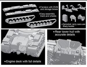 Dragon 7523 M103A2 Heavy Tank 1/72 – zdjęcie 4