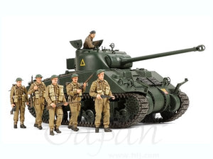 Tamiya 25174 British Tank Sherman VC Firefly (w/6 Figures) 1/35 – zdjęcie 2