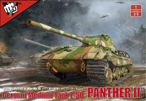 Modelcollect UA35001 Char moyen allemand E-50 « Panther II » 1/35
