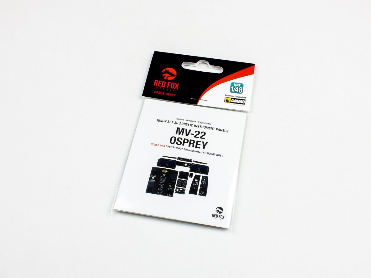 Red Fox Studio QS-48027 MV-22 Osprey Hobby Boss 1/48