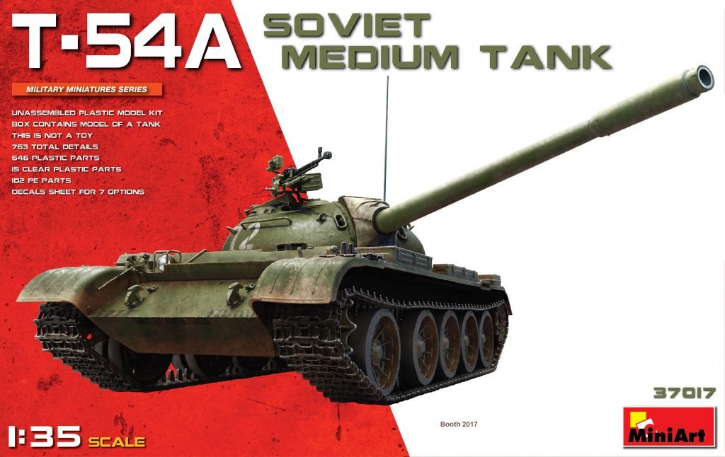 MiniArt 37017 T-54A CHAR MOYEN SOVIÉTIQUE (1/35)