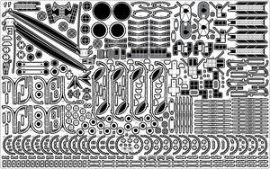 Pontos 35021F1 IJN Mikasa 1905 Ensemble de détail (1/350) – Bild 11