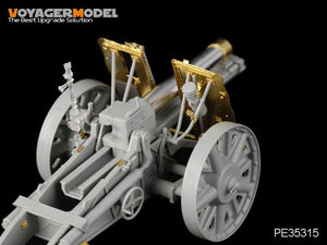 Maquette Voyager PE35315 Canon allemand de 150 mm s.IG.33 de la Seconde Guerre mondiale pour DRAGON 6259 et 6473, échelle 1/35 – immagine 4
