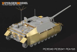 Ailes de Jagdpanzer IV allemand de la Seconde Guerre mondiale, modèle Voyager PE35341, pour kit DRAGON au 1/35 – image 2