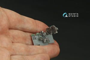 Intérieur imprimé en 3D et coloré sur papier décalcomanie Quinta Studio QD48412 P-47D Thunderbolt Bubbletop (Tamiya) 1/48 – Bild 10