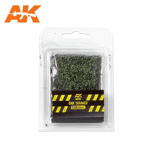 AK Interactive AK8157 Feuilles d&amp;#39;été de chêne 28 mm 1/72