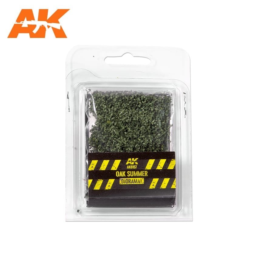 AK Interactive AK8157 Feuilles d&amp;#39;été de chêne 28 mm 1/72