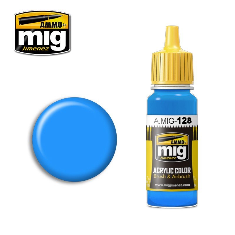 Munitions Mig Jimenez 0128 CYAN 17 ml
