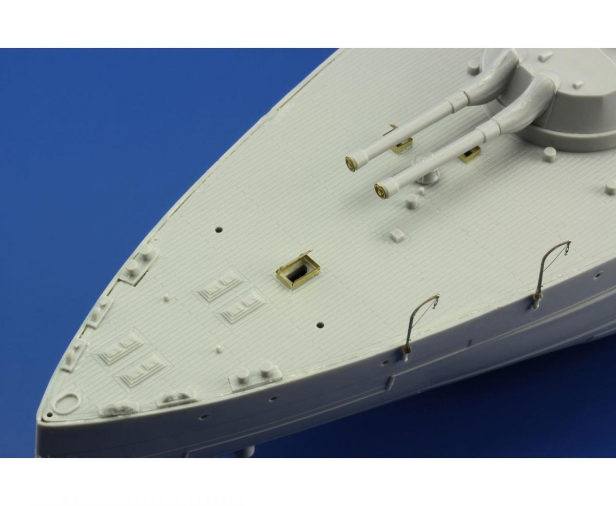 Eduard 53149 HMS Queen Elizabeth 1943 pt 5 - deck &amp;amp; main batteries TRUMPETER 1/350 – zdjęcie 5