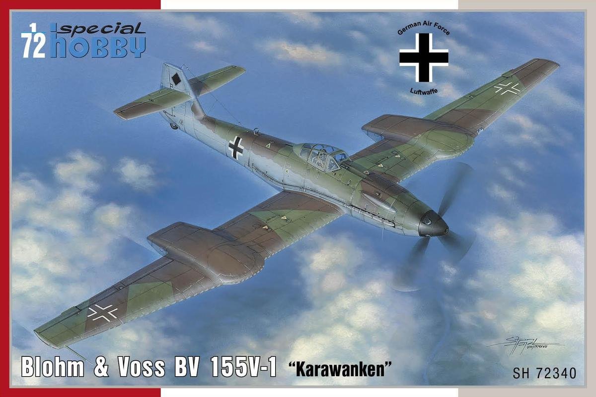 Hobby spécial 72340 Blohm &amp; Voss BV 155V-1 1/72