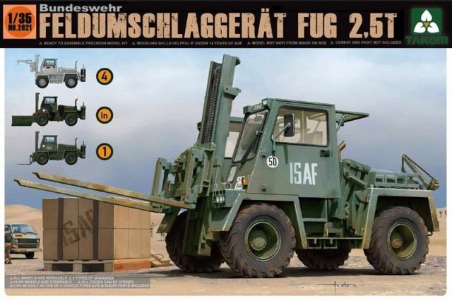 Takom 2021 Bundeswehr Feldumschlaggerat FUG 2.5T 1/35 