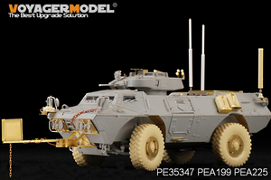 Roues de route Voyager Model PEA199 M1117 de l&amp;#39;armée américaine moderne (pour TRUMPETER) 1/35 – imagen 2
