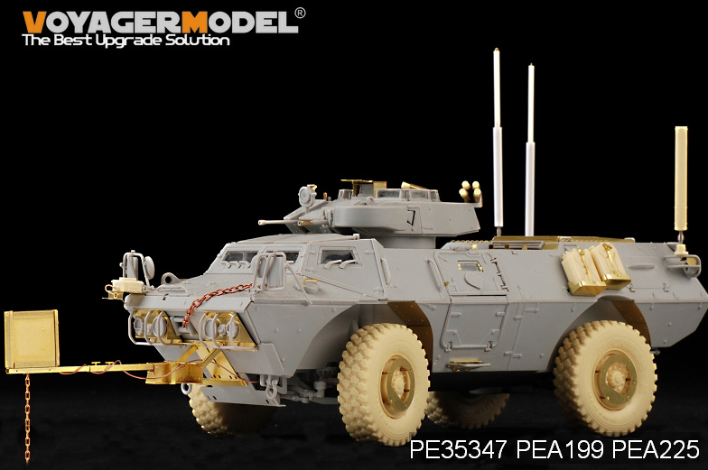 Roues de route Voyager Model PEA199 M1117 de l&amp;#39;armée américaine moderne (pour TRUMPETER) 1/35 – imagen 2
