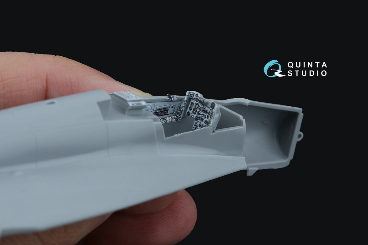 Quinta Studio QD+72150 MiG-29 9-13 Intérieur coloré imprimé en 3D sur papier décalcomanie (7278 Zvezda) (avec pièce en résine imprimée en 3D) 1/72 – image 7