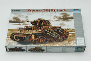 Trumpeter 00352 France 39(H) TANK SA 38 Canon de 37 mm (1/35) – image 2