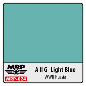 Peinture MR. Paint MRP-024 A II G Bleu clair Seconde Guerre mondiale Russie 30 ml