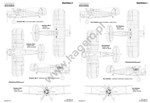 Kagero 7094 Gloster Gladiator Mk. I, I Trop, II, II Meteo, Sea Gladiator, J-8 EN/PL – Bild 2