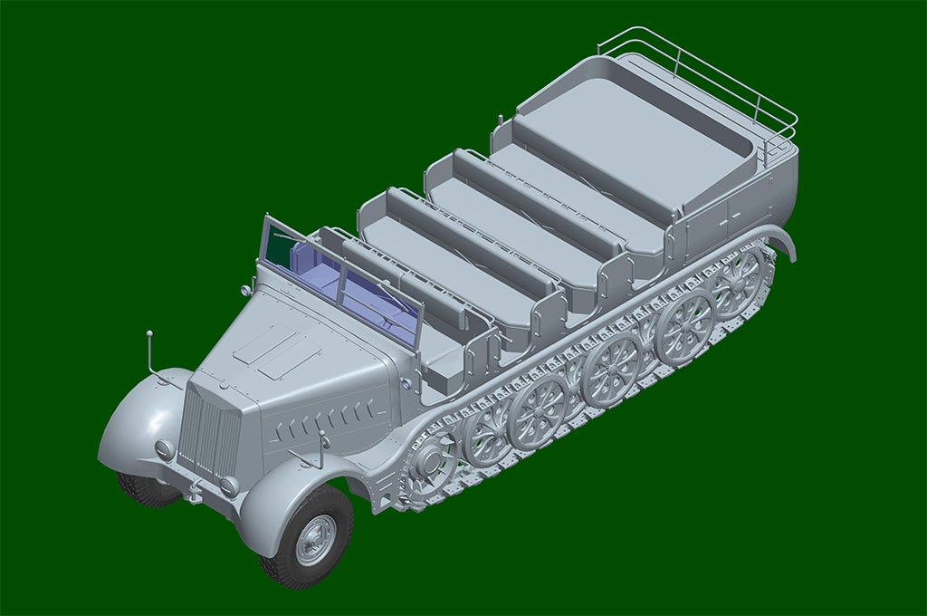 Trumpeter 09575 Schwerer Zugkraftwagen 18 t Sd.Kfz.9 Artillerie Version 1/35 – image 11