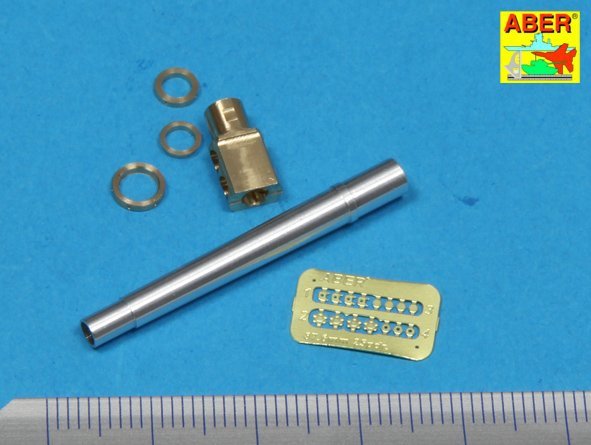 Aber 35L-127 Canon tardif MK2 avec frein de bouche pour 25 livres britanniques (1/35) – image 2