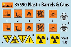 MiniArt 35590 Plastic Barrels &amp;amp; Cans 1/35 – image 5