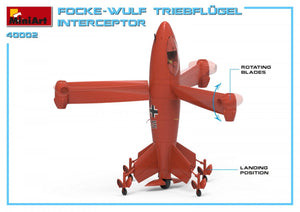 MiniArt 40002 FOCKE WULF TRIEBFLUGEL INTERCEPTOR 1/35 – zdjęcie 4