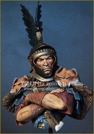 Young Miniatures YH1842 Officier de cavalerie romaine - IIIe siècle après J.-C. Allemand 1/10 – image 2
