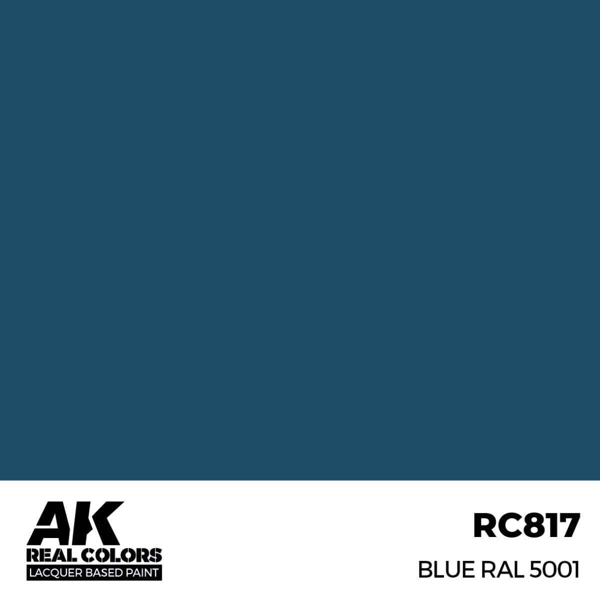 AK Interactive RC817 Bleu RAL 5001 17 ml