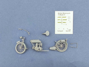Copper State Models B32-001 Modèle réduit de moto britannique H à l&amp;#39;échelle 1/32 – image 5