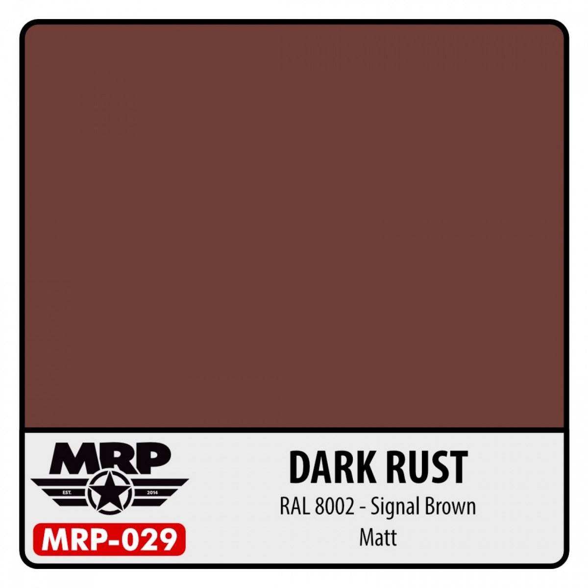 Peinture MR. Paint MRP-029 Brun Signal RAL 8002 Rouille Foncé 30 ml