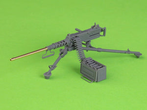 Maquette Master GM-35-064 Browning M2HB calibre .50 (12,7 mm) - Mitrailleuse M3 sur trépied - Seconde Guerre mondiale (avec boîte de munitions M2) 1/35