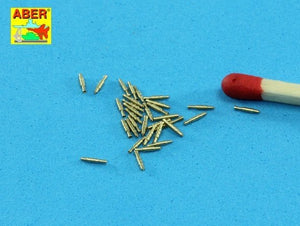 Ensemble de canons Aber 350L-72 pour HMS Ark Royal : 16 canons QF Mk I de 114 mm ; 32 canons QF Mark VIII Pom-Pom de 40 mm ; 32 canons Vickers Mk III de 12,7 mm (échelle 1/350). – Bild 4