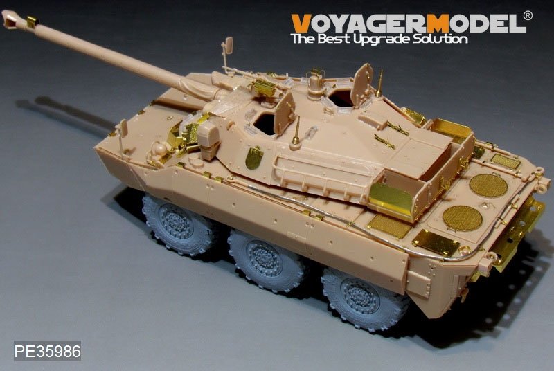 Maquette Voyager PE35986 Chasseur de chars français moderne AMX-10RCR (modèle de base pour Tiger, échelle 1/35) – immagine 9