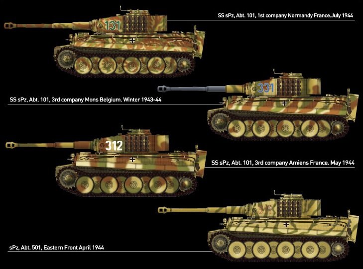 Academy 13287 TIGRE ALLEMAND I Ver. MID (1/35)  – Bild 4