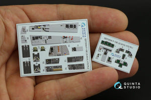Intérieur imprimé en 3D et coloré pour F-15E de Quinta Studio QD72034 (GWH) à l&amp;#39;échelle 1/72 – image 13