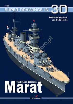 Kagero 16059 Le cuirassé russe Marat EN