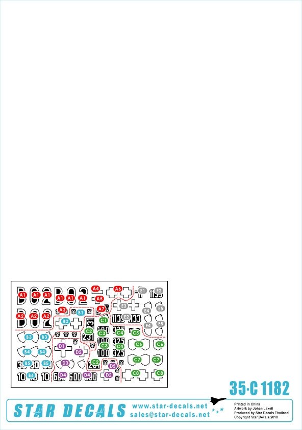 Star Decals 35-C1182 18. Panzer Division #2 1/35 – Bild 2