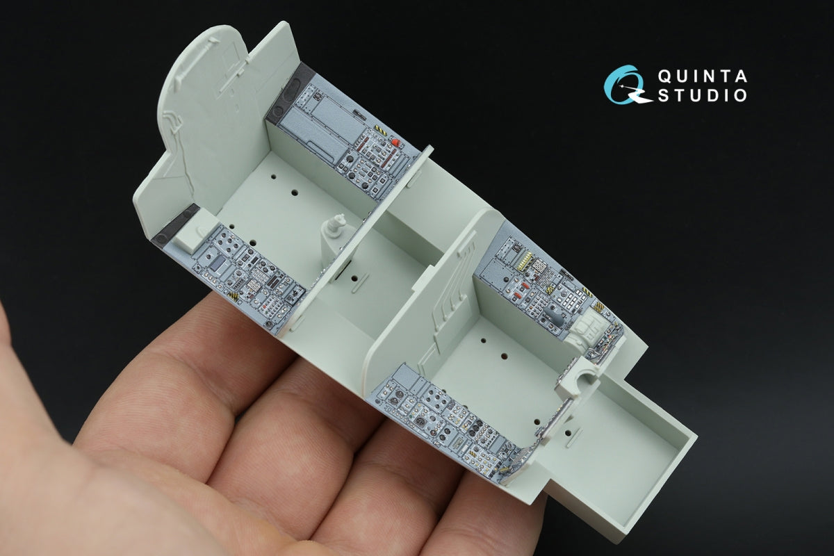 Quinta Studio QDS+32262 Tornado IDS German 3D-Printed &amp; coloured Interior on decal paper (Revell) (Small version) (with 3D-printed resin parts) 1/32