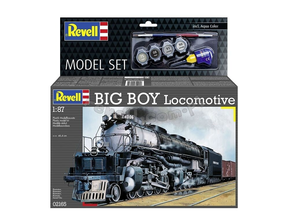 Coffret de maquette de locomotive Big Boy Revell 62165 (H0) 1/87