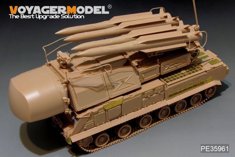 Kit de modernisation Voyager Model PE35961 pour système de missiles de défense aérienne russe moderne 9K37M1 BUK, compatible avec le modèle MENG SS-014 au 1/35 – Bild 3