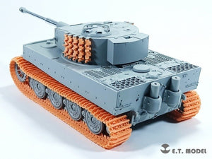 ET Model P35-003 Maquette de char allemand TIGER I (version tardive) de la Seconde Guerre mondiale, chenille fonctionnelle (impression 3D), échelle 1/35 – Bild 7