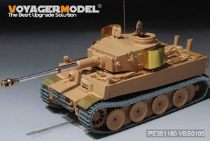 Maquette Voyager PE351180 Char Tiger I allemand de la Seconde Guerre mondiale, production initiale (pour RFM 5075) 1/35 – image 17