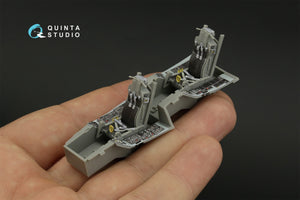Intérieur imprimé en 3D et coloré pour le F-16D Block 40 de Quinta Studio (outil Kinetic 2022), échelle 1/48 – image 8