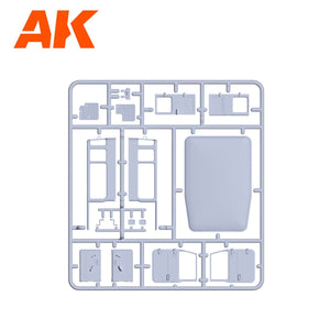 AK Interactive AK35001 FJ43 SUV AVEC TOIT RIGIDE 1/35 – Bild 13